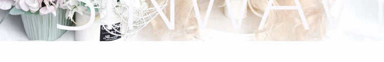 Sinwavy 1-metre pearl-beige wavy wig - additional view 3