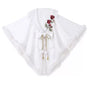 Snow Rose Cape / One Size