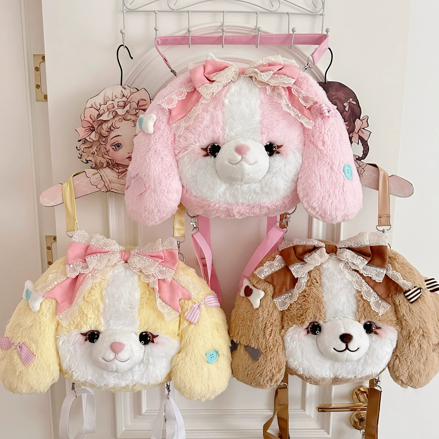 Lolita - Plush Cocker Spaniel Puppy Novelty Backpack - Individually
