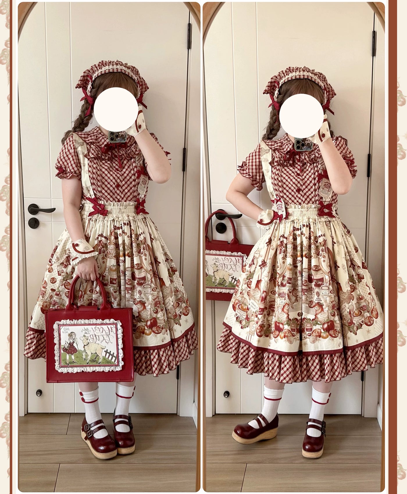WF - Tomato Can - One-Piece Dress and Coordinate Pieces with Tomato Print