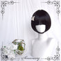black - short wig
