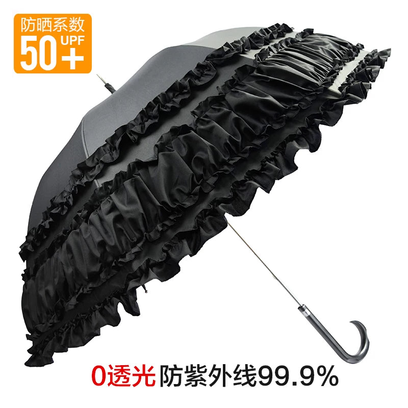 Independent Brand - Gothic Birdcage Lace Lolita Parasol - product image 4