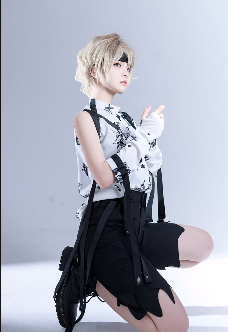 Princess Chronicles - Shadow Story - Sleeveless Daily Summer Shirt