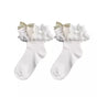 One Size / White with White Bow - Short Version