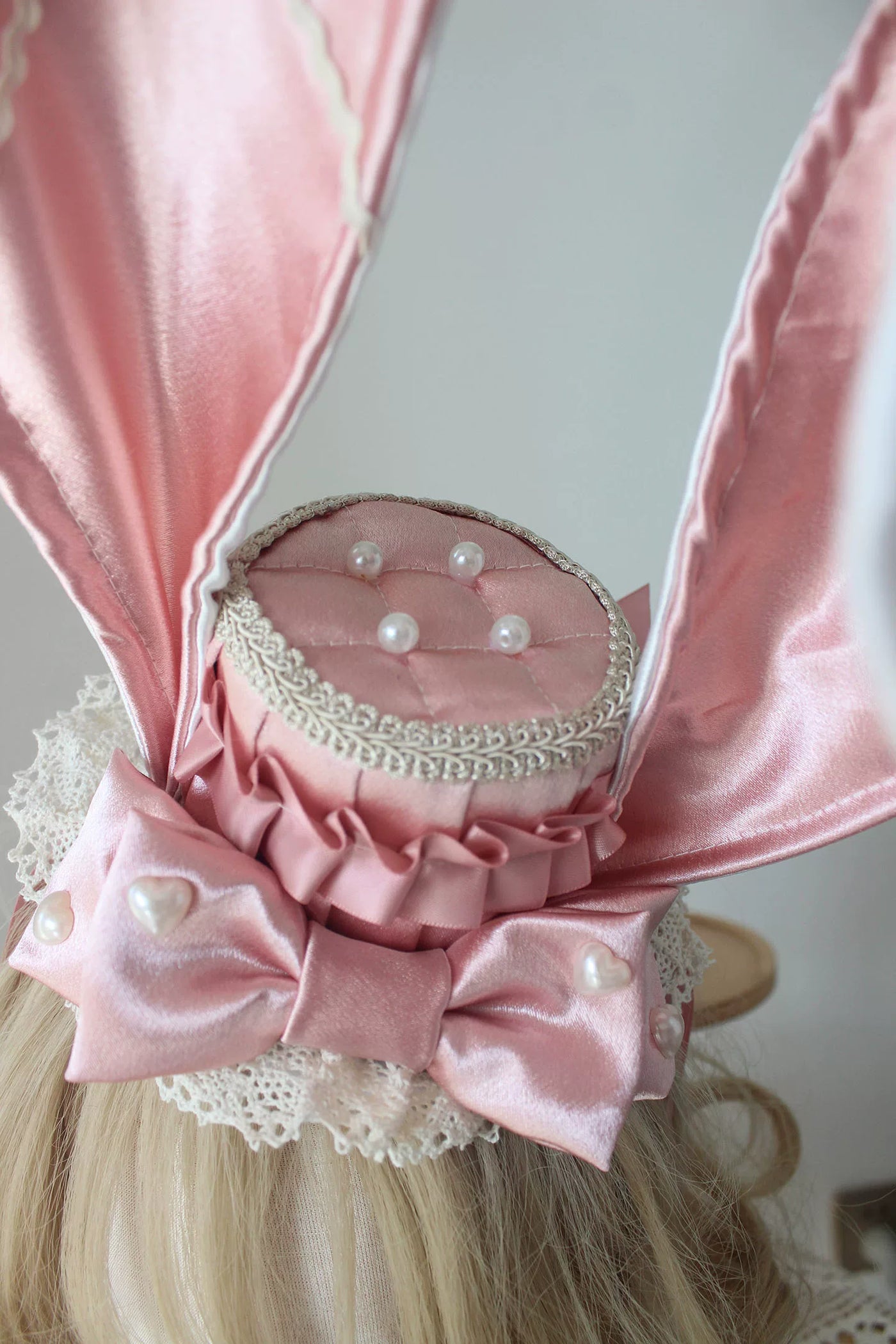 Deer Girl Handmade - Brulee Rabbit - Rabbit-Ear Headwear with Shapeable Ears