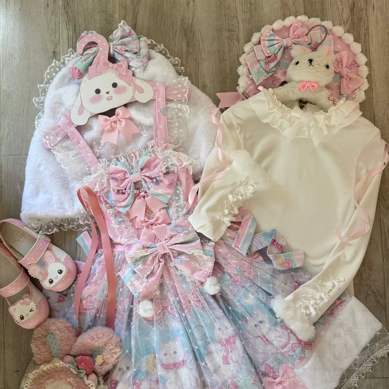 Hanguliang Candy Mary Cat JSK Dress