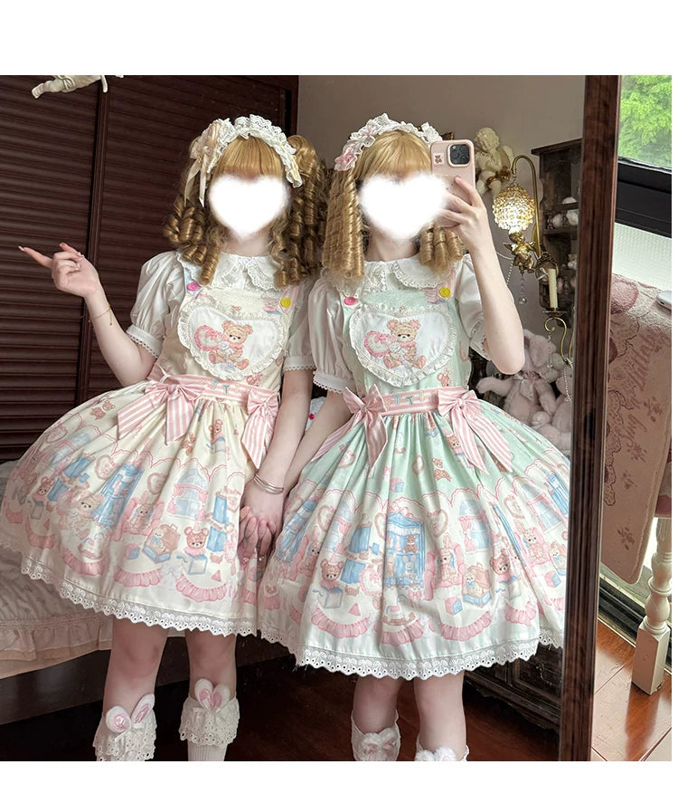 Lolita - Teddy Bear Toy House - Sweet Lolita JSK