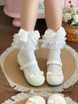White socks, white / One Size