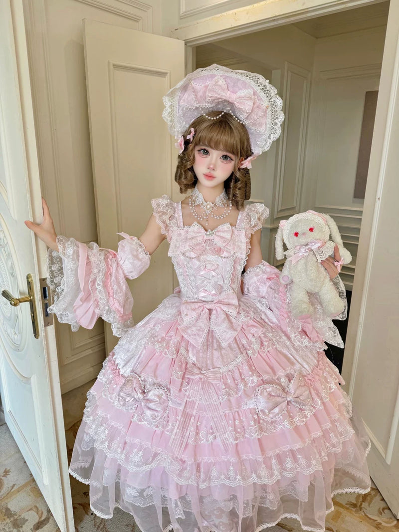 Pear Island Tea - Overture of Spring - Sweet lolita jumper skirt