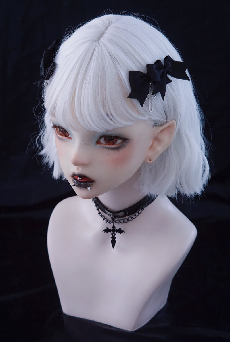 Strange Sugar - Gothic Lolita Cross bows headdress - Headwear