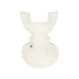 Adjustable Flutter Sleeve Apron (One Size, pick M) In stock / S