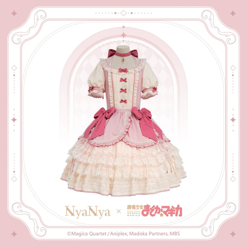 IP Collab Dreamy Memories Themed Lolita OP Dress (2XL L M S XL XS) 34054:780015