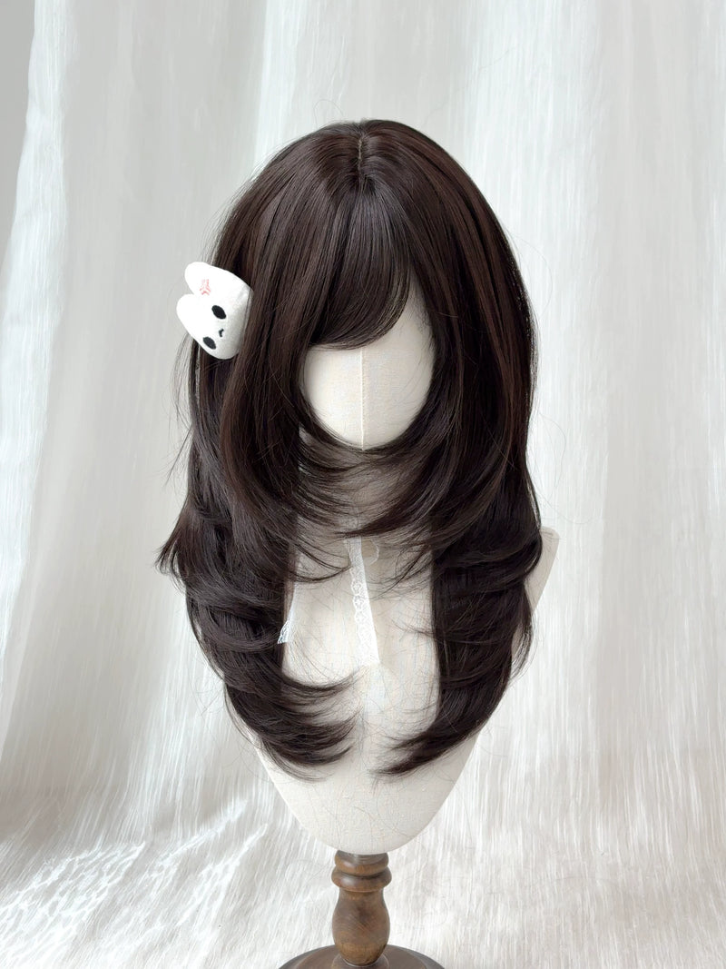 Kunkun Fish Wind Feather Ink layered wig - view 5