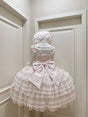 Pink JSK camisole dress + back bow / S