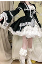 Black and white, includes free princess sleeves / XS, full payment, includes free princess sleeves