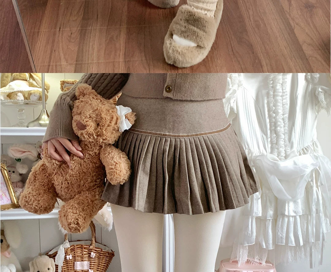 roji roji - 300D Velvet - 300D Velvet Tights in Four Solid Colours