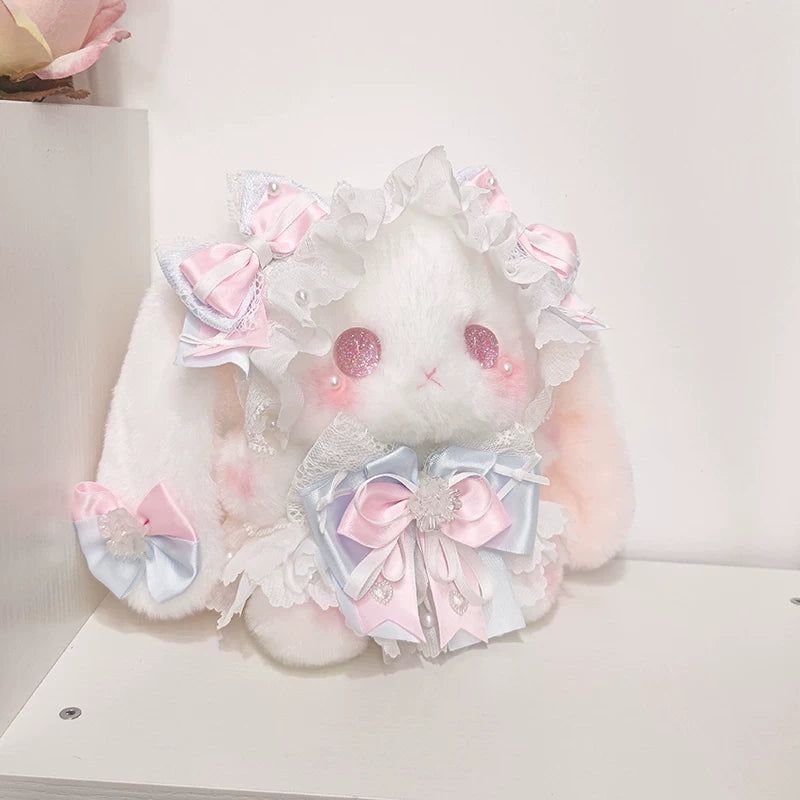 Lolita - Dawn - Handmade plush convertible crossbody and backpack