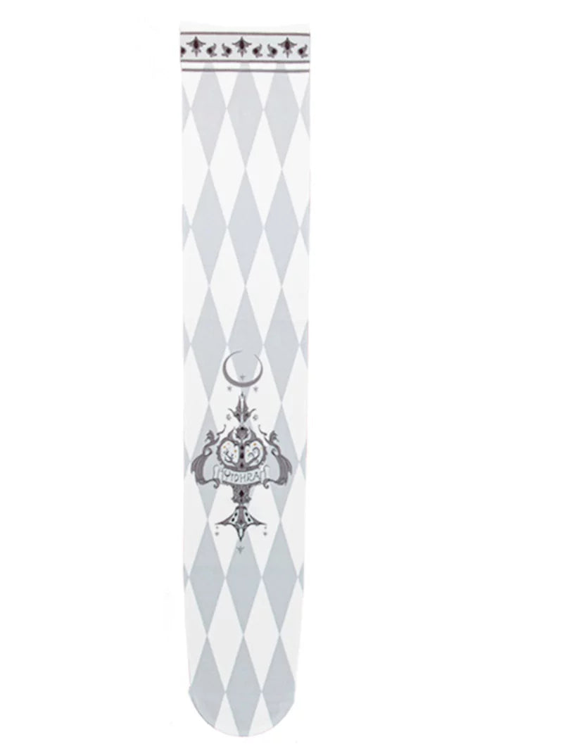 Yidhra Midnight Circus Printed Lolita Tights – detail view 4