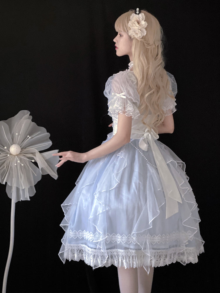 Your Princess - Mermaid Princess - Lolita Short Sleeve OP Dress
