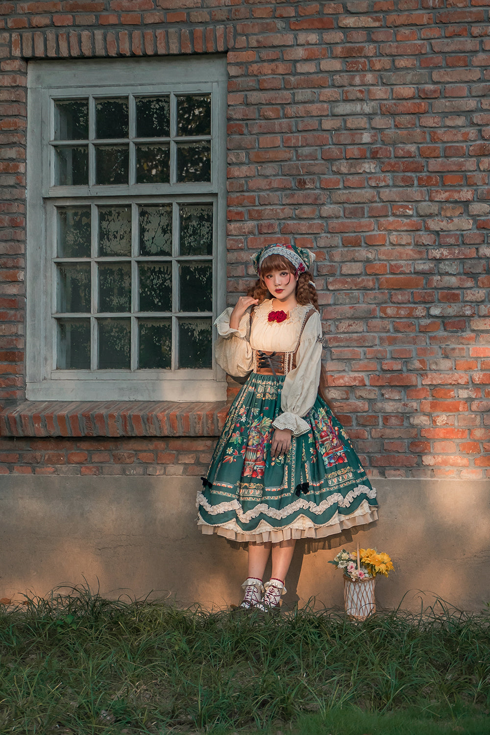 Miss Point - Rich Hymn - Lolita Bavarian Long Velvet JSK