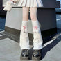 White---Pink pom-pom / One Size