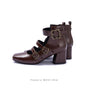 Brown - Mid Heel / 34
