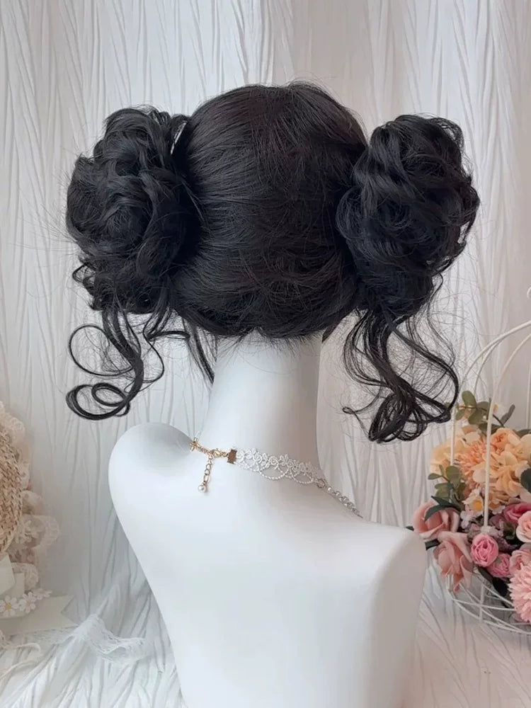 Kunkun Fish detachable wispy hair bun - view 4
