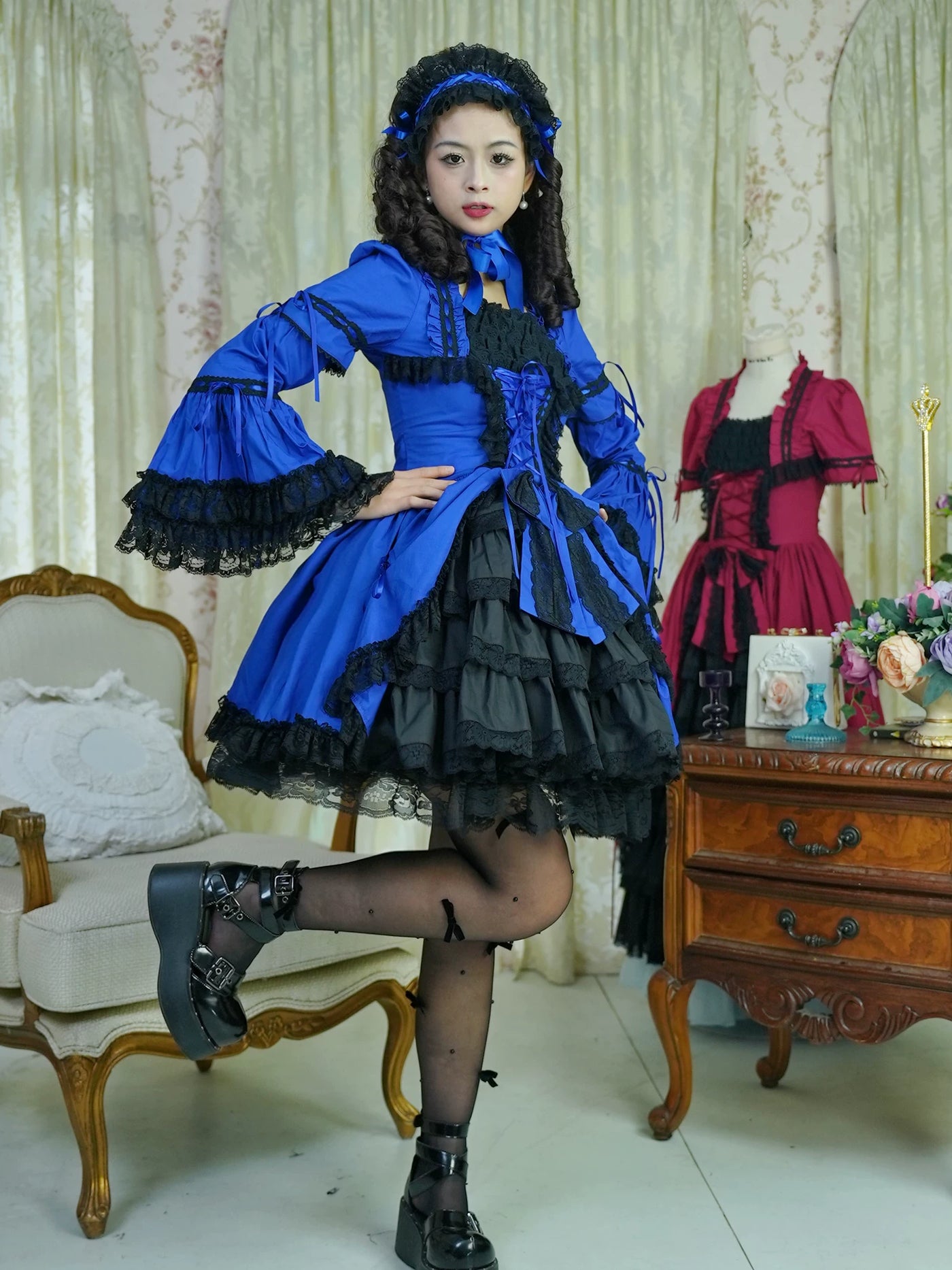 LACE GARDEN - Miss Rila - OP Dress with Hime Sleeves