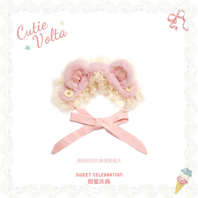 CutieVolta - Sweet Celebration - Sweet Lolita OP, JSK & Accessories - product detail 12