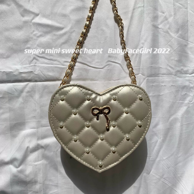 Lolita - Sweet Lolita Heart Mini Crossbody - Individually Selectable