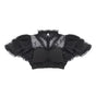 Black bra pads with removable inner layers, in stock / S
