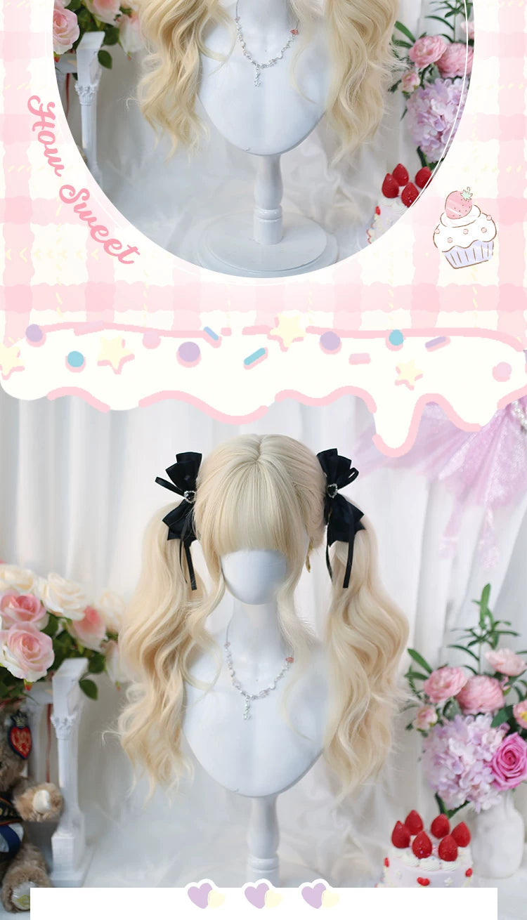 Dalao Home Walnut Gold twin-ponytail wig - additional view 3