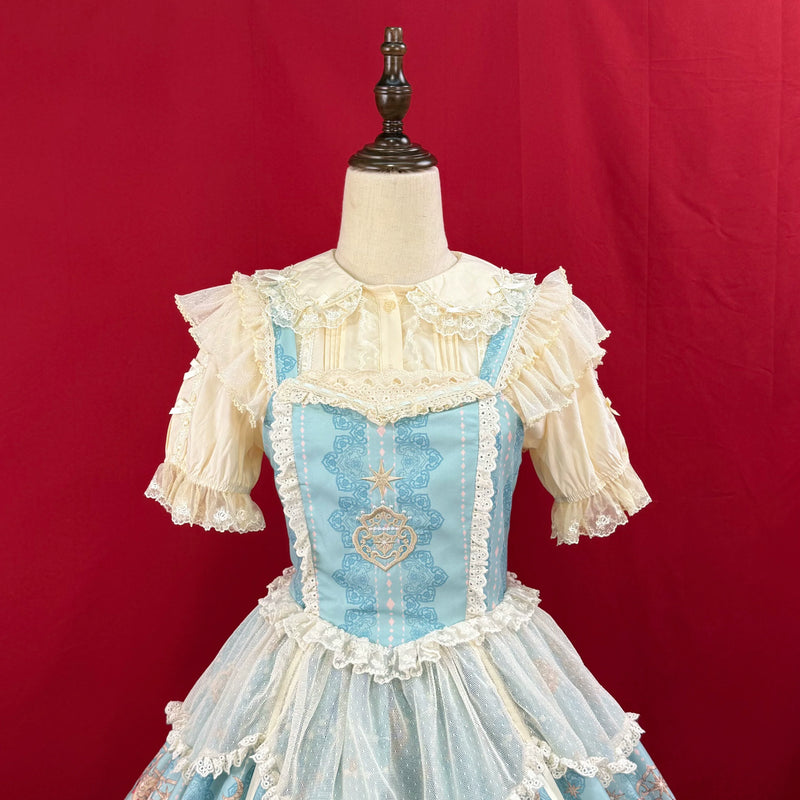 DMFS Lolita - Lanxin Shirt - Cotton Sweet Lolita Lace Blouse