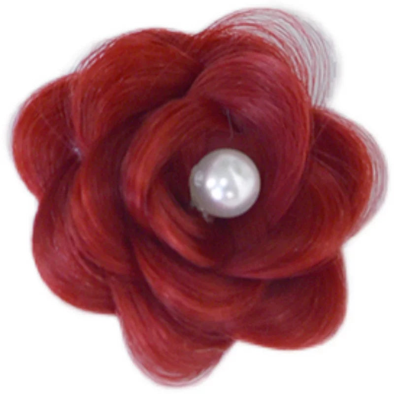 Sinwavy clip-on flower bun hairpiece - view 3