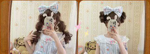 Sweetheart Dream Machine - Toy Room Print - Sleeveless OP Dress with Teddy-Bear Motifs