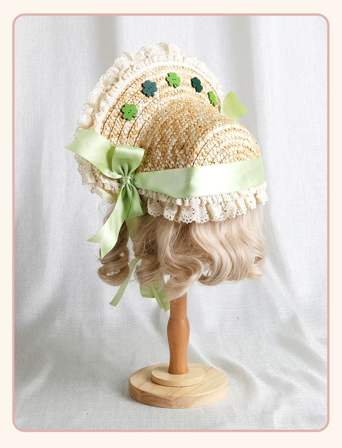 Stardust Rose - Pastoral Spring - Headwear with lace trim