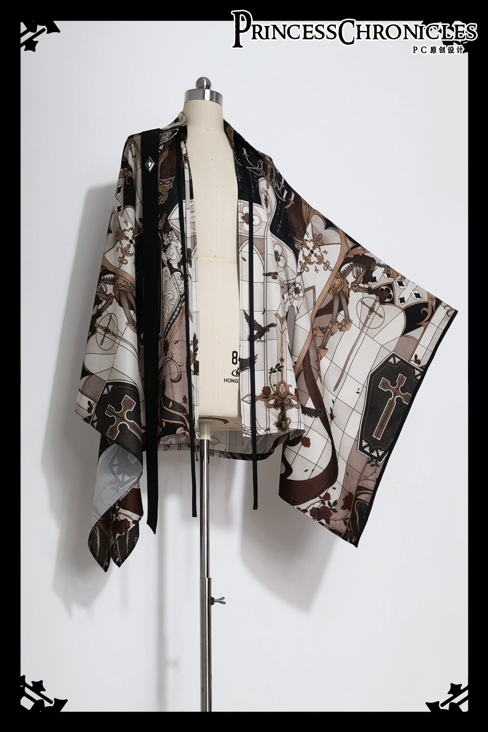 Night Instructions - Summer VintageLolita Haori S Black