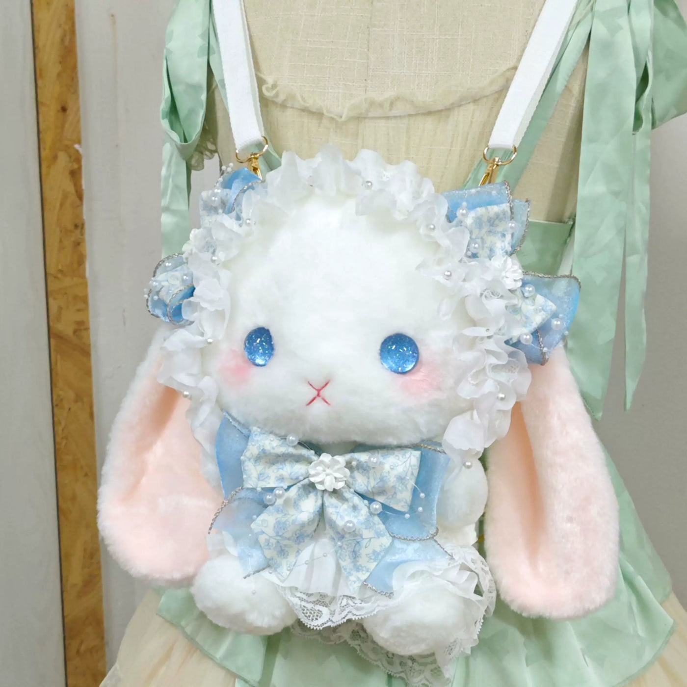 BearStar - Lolita Plush Bunny Backpack - 28cm large plush