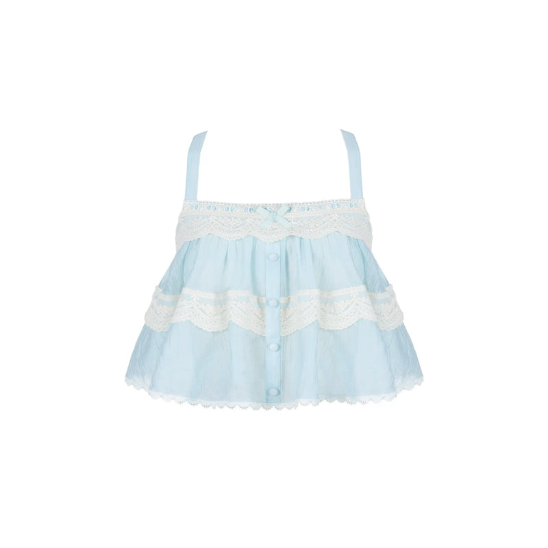 With PUJI - Bluebell Summer - Lolita Outfit Set detail view 9
