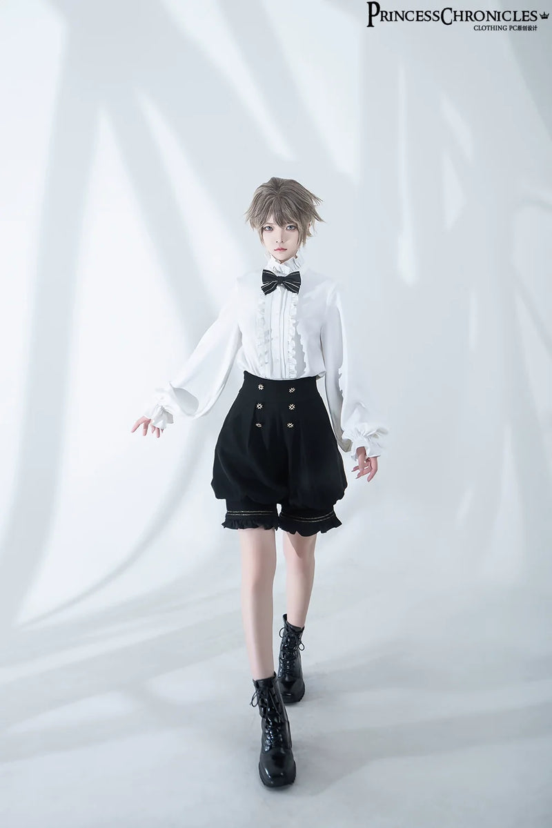 Princess Chronicles - Desperate Bunny - Ouji Lolita Vest Shorts Set