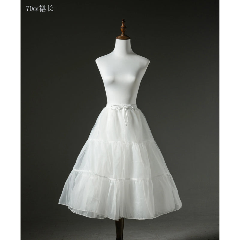 Caged Bird Hotel - Water Gloss Four Layer - Tulle Petticoat in Four Lengths – detail view 4