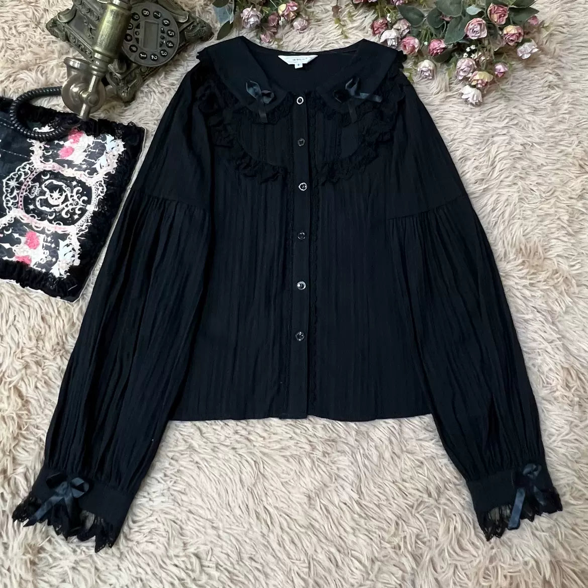 DMFS Lolita - Summer Short Sleeve Cotton Lolita - Blouse Innerwear