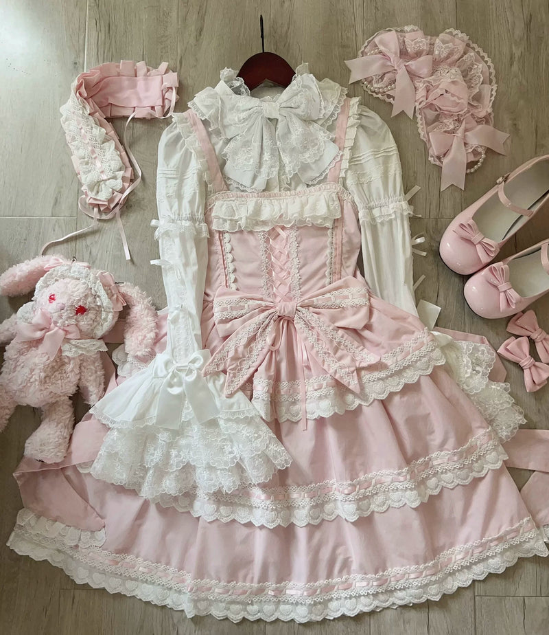 Tata Long Ear - Otome Heart - Vintage-inspired Sweet Lolita JSK