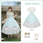 Long OP 3-piece set (Long OP + Bow Brooch + Headband) In Stock / S
