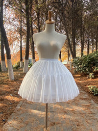 Floral Celebration - 40cm Multiple Volume Options Short Flared Style Hoop Petticoat - Standard