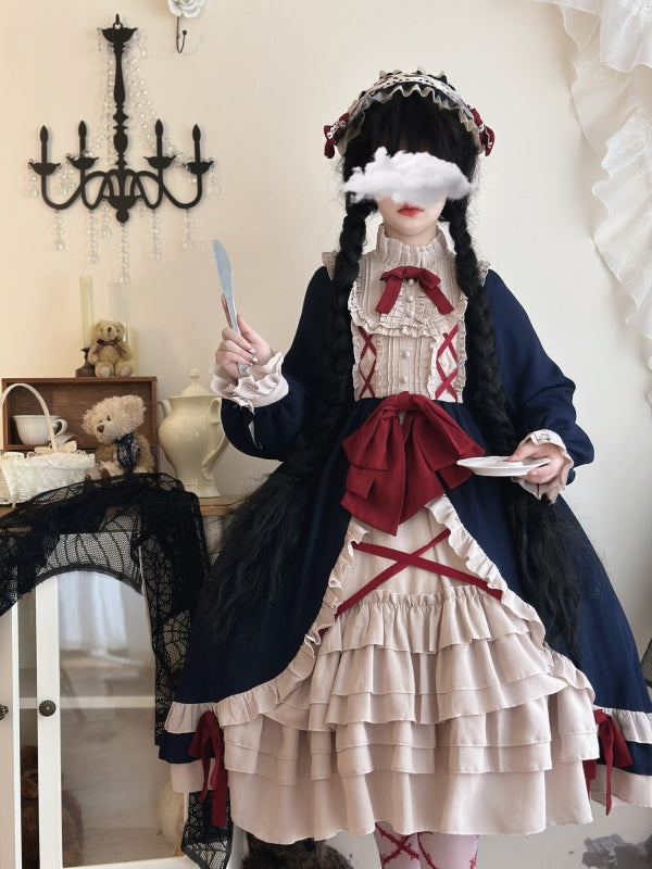 Niu Niu - Halloween Plus Size Lolita OP Dress - OP Dress