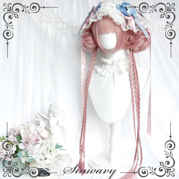Sinwavy Bubblegum braided bun Lolita hairpiece - view 1