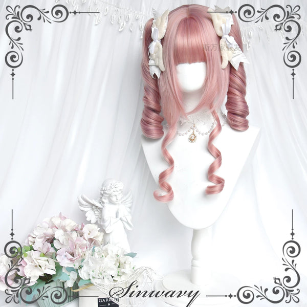 Sinwavy sweet pink twin ponytail wig - view 1