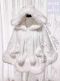 Milky White Cape + Tail