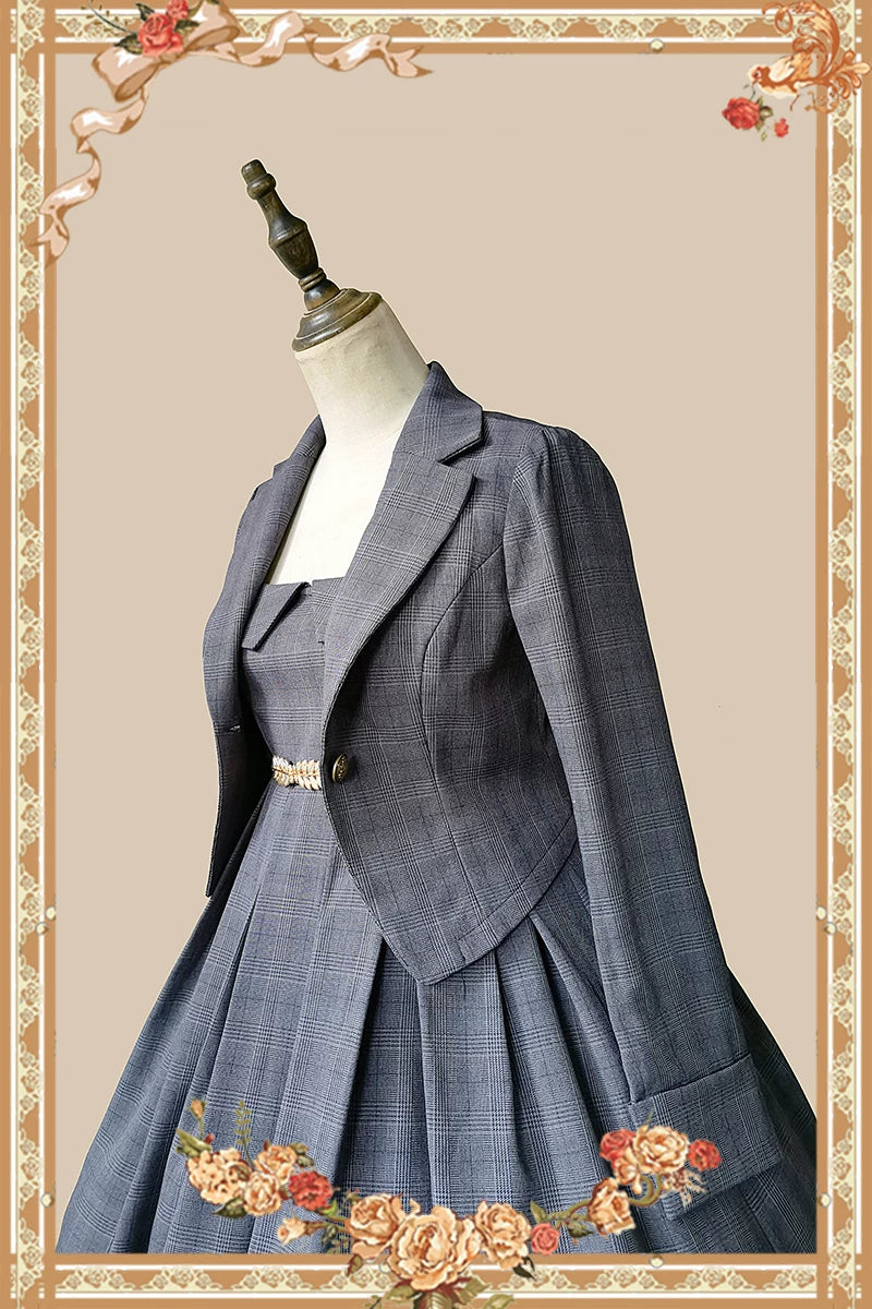 Infanta - Fog City Mystery - Tailored JSK & Cropped Jacket